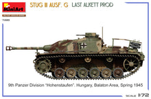 Load image into Gallery viewer, MiniArt 1/72 German StuG III Ausf. G Last Alkett Prod 72110