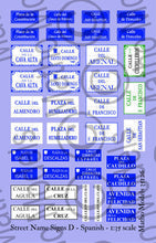 Load image into Gallery viewer, Matho Models 1/35 Street Name Decals Big Set 35128