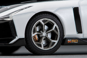 Tomytec 1/64 Neo LV-N Nissan GT-R50 by Italdesign Test Car White 321361