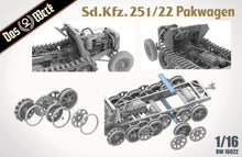 Load image into Gallery viewer, Das Werk 1/16 German SdKfz 251/22 Ausf.D Pakwagen DW16022