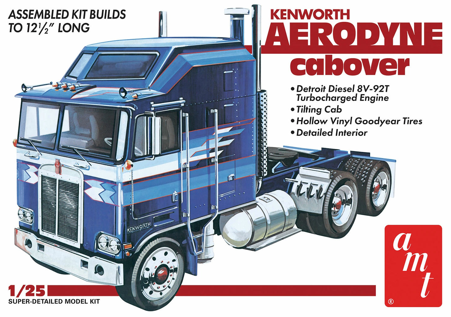 AMT 1/25 Kenworth Aerodyne Cabover 1463