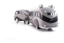 Load image into Gallery viewer, AutoCult 1/43 Zephyr Land Yacht Motorhome 1936 Grey / Black ATC09023-2
