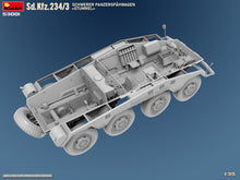 Load image into Gallery viewer, MiniArt 1/35 German Sd.Kfz. 234/3 Schwerer Panzerspahwagen Stummel 53001