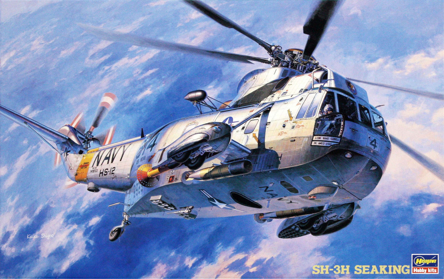 Hasegawa 1/48 US Sikorsky SH-3H Seaking PT1 07201 – Burbank's