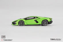 Load image into Gallery viewer, TSM 1/43 Lamborghini Revuelto Verde Selvans (Florescent Green Metallic) TSM430847