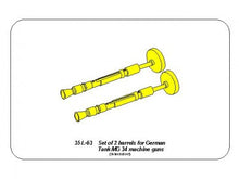 Load image into Gallery viewer, Aber 1/35 German Tank MG 34 Hull Mount Machine Guns (2) 35 L-63'