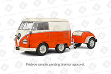 Load image into Gallery viewer, Solido 1/18 VW Camper Kool Kombi Oange &amp; White 1950 S1810902