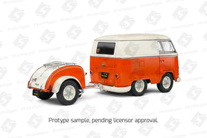 Solido 1/18 VW Camper Kool Kombi Oange & White 1950 S1810902