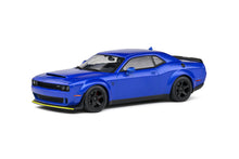 Load image into Gallery viewer, Solido 1/43 Dodge Challenger Demon SRT Electric Blue Pearl S4310305