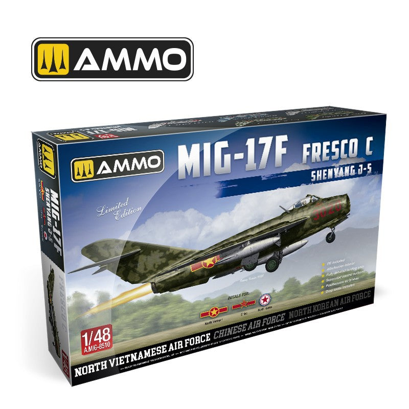 Ammo by Mig 1/48 North Vietnamese MiG-17F Fresco C AMIG8510