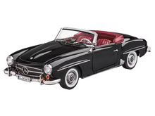Load image into Gallery viewer, Norev 1/18 1955 Mercedes 190 SL (W121) Black B66040717