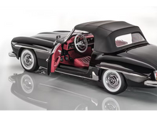 Load image into Gallery viewer, Norev 1/18 1955 Mercedes 190 SL (W121) Black B66040717