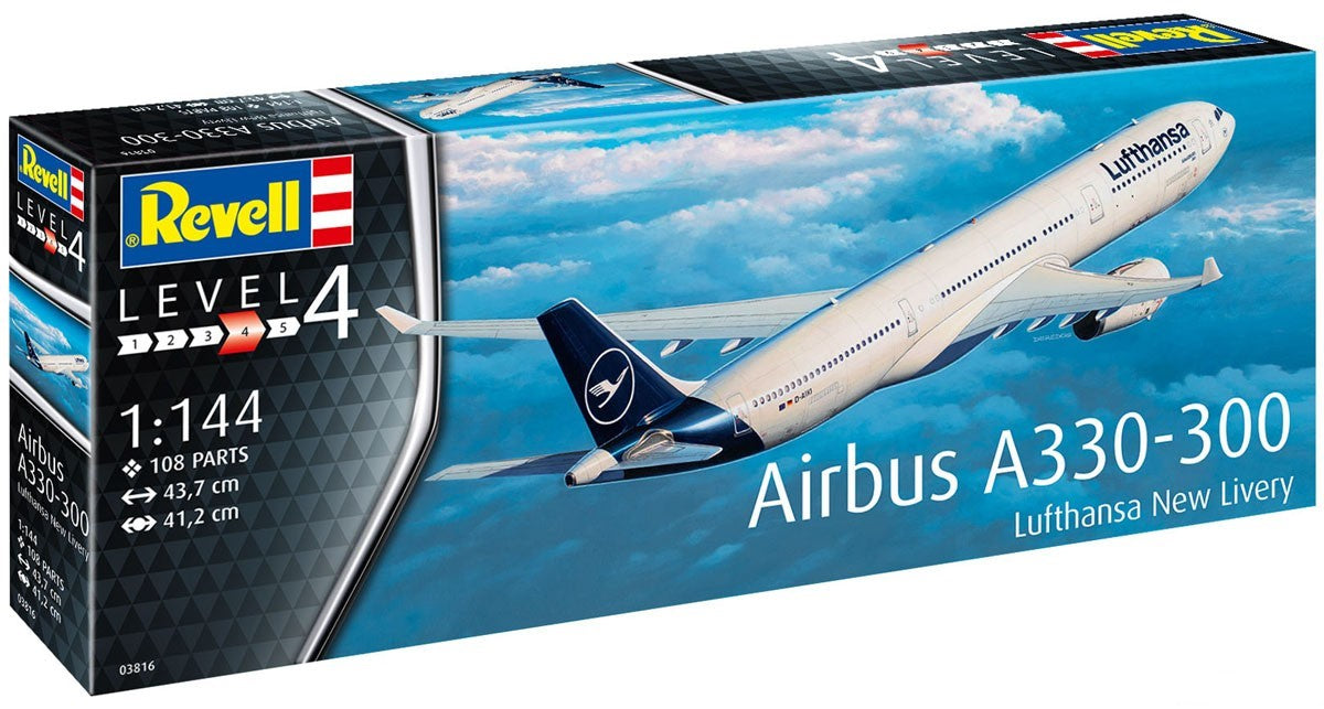 Revell 1/144 Lufthansa Airbus A330-300 03816 – Burbank's House of