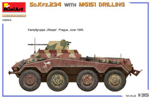 Load image into Gallery viewer, MiniArt 1/35 German Sd.Kfz. 234 w/MG151 Drilling 40014