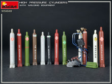 Load image into Gallery viewer, MiniArt 1/35 High Pressure Cylinders w/ Welding Equipment 35618