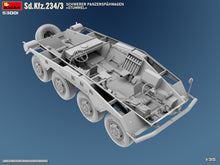 Load image into Gallery viewer, MiniArt 1/35 German Sd.Kfz. 234/3 Schwerer Panzerspahwagen Stummel 53001