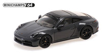 Load image into Gallery viewer, Minichamps 1/64  Porsche 911 (992.2) Carrera 2025 Dark Grey Metallic 640064021