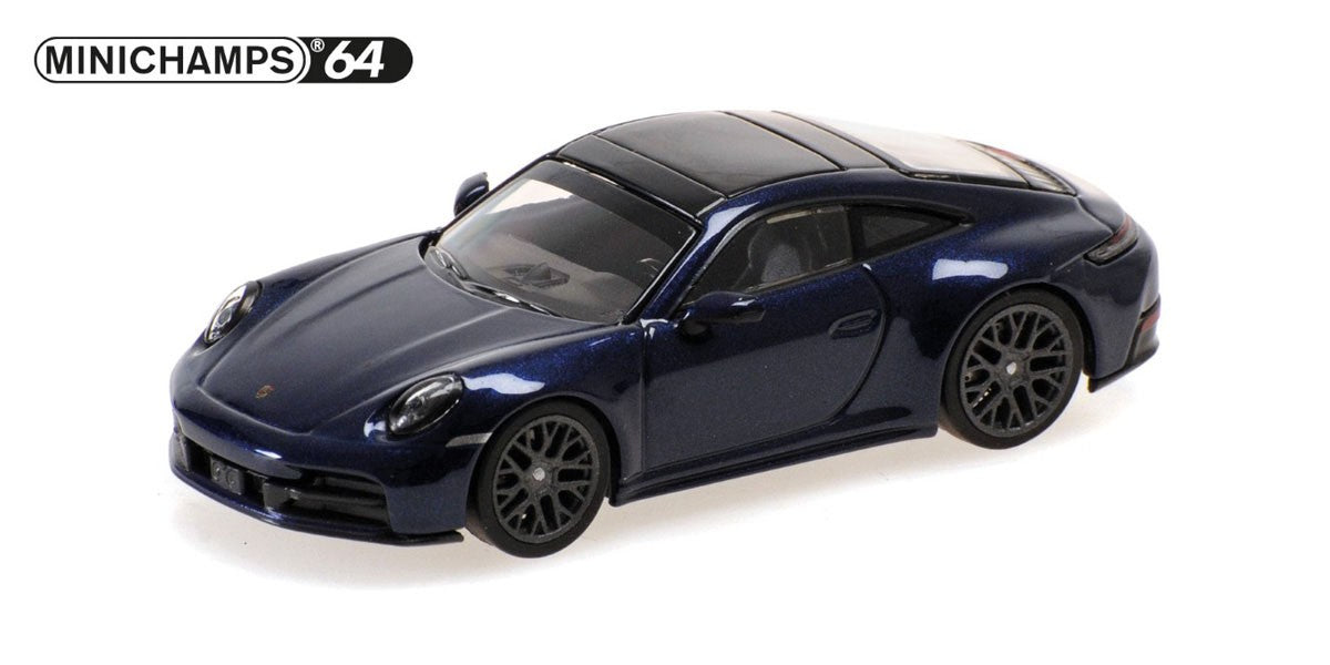Minichamps 1/64 Porsche 911 (992.2) Carrera 2025 Blue Metallic