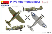 Load image into Gallery viewer, Miniart 1/48 US P-47D-11RE Thunderbolt "Basic Kit" 48037