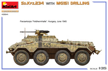 Load image into Gallery viewer, MiniArt 1/35 German Sd.Kfz. 234 w/MG151 Drilling 40014
