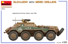 Load image into Gallery viewer, MiniArt 1/35 German Sd.Kfz. 234 w/MG151 Drilling 40014