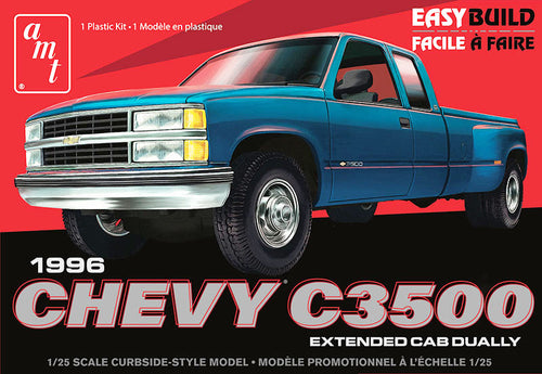 AMT 1/25 1996 Chevrolet C3500 Dually Pickup EasyBuild AMT1409