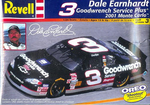 Revell 1/25 No3 Dale Earnhardt 2001 Goodwrench Monte Carlo NASCAR