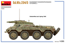 Load image into Gallery viewer, MiniArt 1/35 German Sd.Kfz. 234/3 Schwerer Panzerspahwagen Stummel 53001