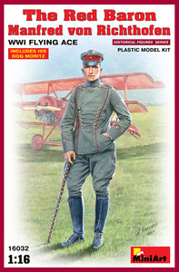 MIniart 1/16 German The Red Baron Manfred von Richthofen WWI Flying Ace 16032