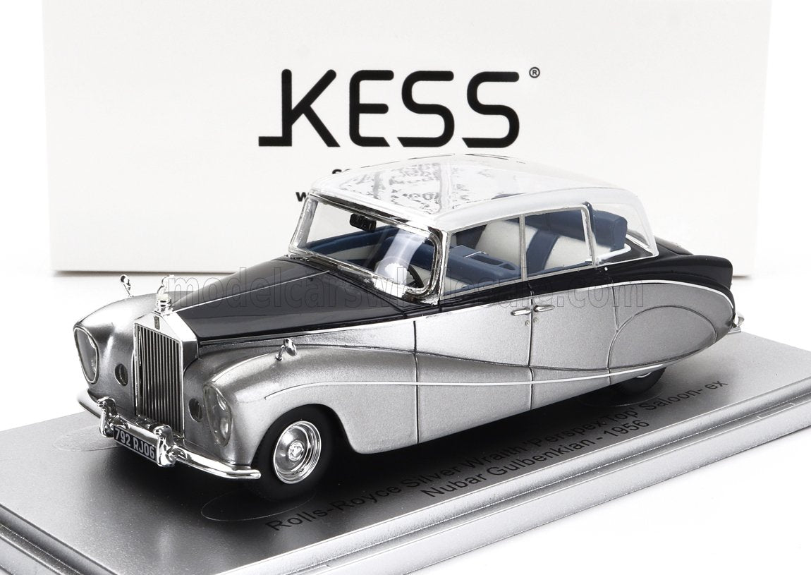 Kess 1/43 Rolls Royce  Silver Wraith Perspex Top Saloon 1956 Silver KE43049052