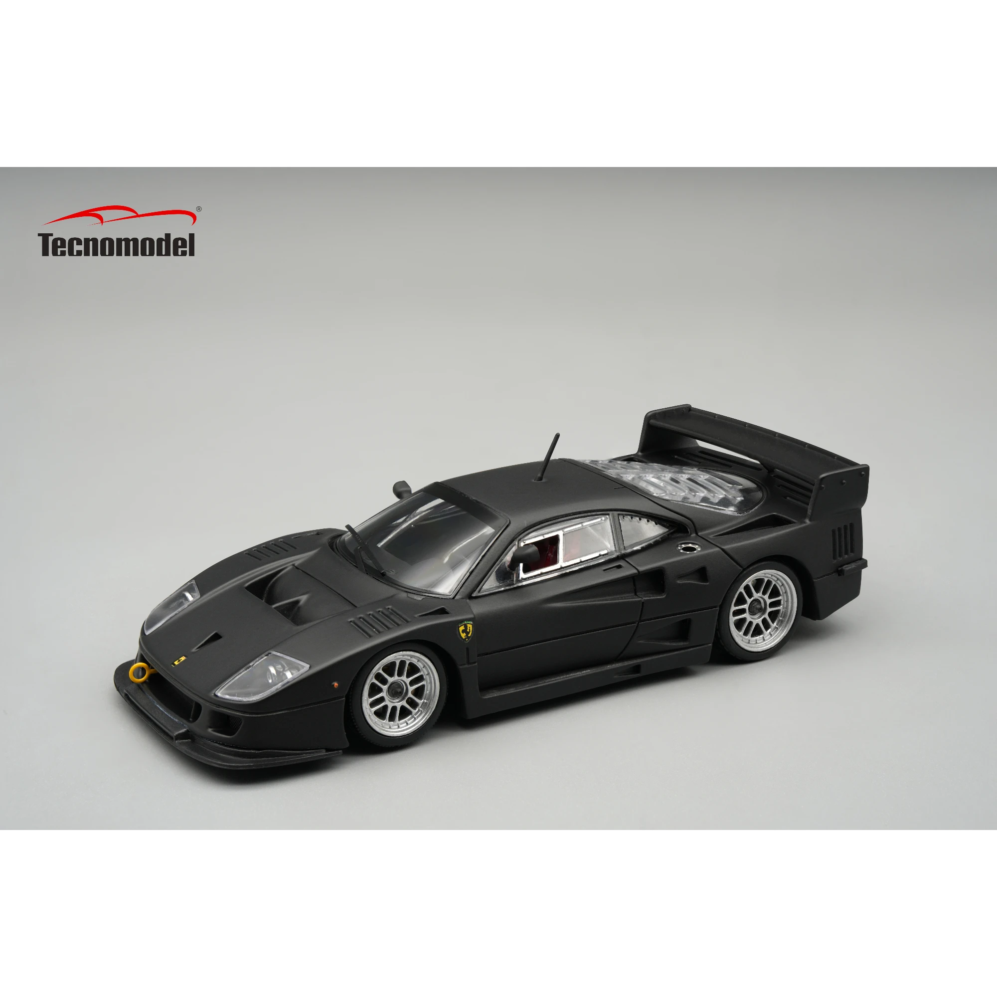 Tecnomodel 1/43 Ferrari F40 LM 1996 Press version Black with Enkei