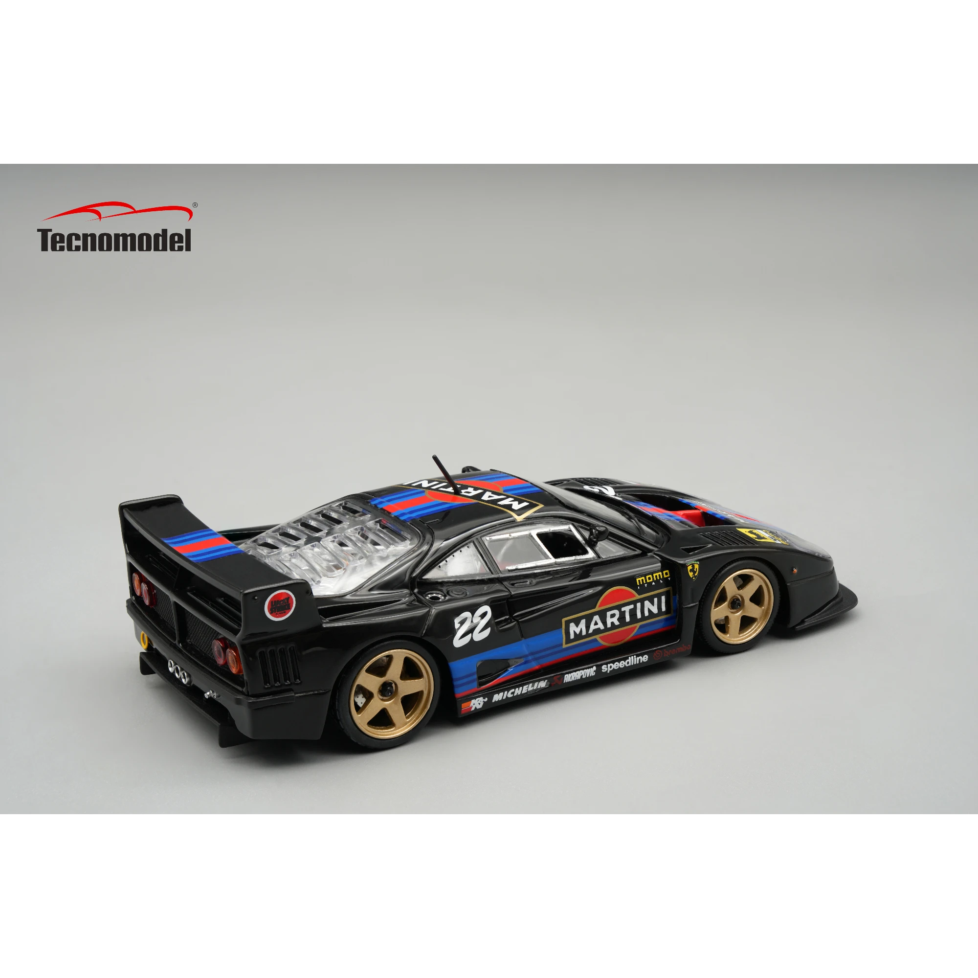 Ferrari F40 LM 1996 Tecnomodel 1:18 TM18-286F - Modellini Le Mans Diecast Ferrari F40 LM 1996 Tecnomodel 1:18 TM18-286F - Modellini Le Mans Diecast