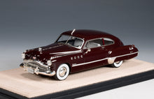 Load image into Gallery viewer, GLM 1/43 1949 Buick Roadmaster Sedanette Royal Maroon 493001