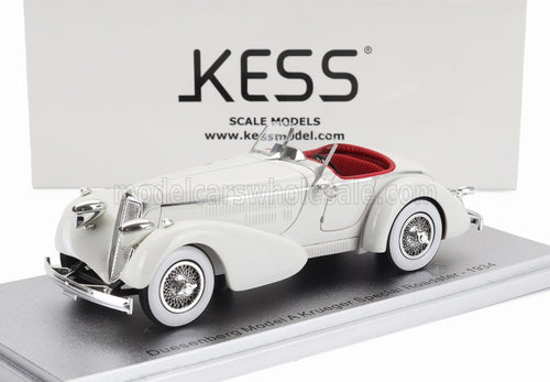 Kess 1/43 DUESENBERG MODEL A  ROADSTER OPEN 1934 LT GREY 430055220