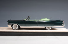 Load image into Gallery viewer, Stamp 1/43 1963 Cadillac Eldorado Biarritz Open Roof Brewster green met STM63001