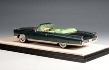Load image into Gallery viewer, Stamp 1/43 1963 Cadillac Eldorado Biarritz Open Roof Brewster green met STM63001