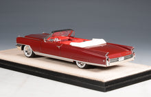 Load image into Gallery viewer, Stamp 1/43 1963 Cadillac Eldorado Biarritz Open Roof Matador Red Met. STM63003