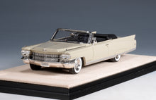 Load image into Gallery viewer, Stamp 1/43 1963 Cadillac Eldorado Biarritz Open roof Bahama Sand STM63005