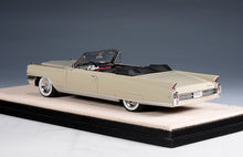 Load image into Gallery viewer, Stamp 1/43 1963 Cadillac Eldorado Biarritz Open roof Bahama Sand STM63005