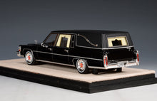 Load image into Gallery viewer, Stamp 1/43 1980 Cadillac Superior Hearse Black 80801