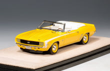 Load image into Gallery viewer, Stamp 1/43 1969 Chevrolet Camaro RS SS Conv. Open Daytona Yellow 691031