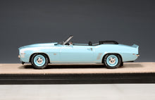 Load image into Gallery viewer, Stamp 1/43 1969 Chevrolet Camaro RS SS Conv. Open Roof Carolina Blue 691033