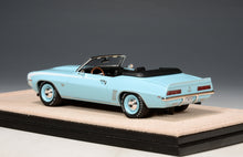 Load image into Gallery viewer, Stamp 1/43 1969 Chevrolet Camaro RS SS Conv. Open Roof Carolina Blue 691033