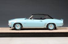Load image into Gallery viewer, Stamp 1/43 1969 Chevrolet Camaro RS SS Conv. Closed Carolina Blue 691034