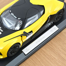Load image into Gallery viewer, Norev 1/18 GT by Citroën 2008 Yellow &amp; Black Concept Car 200pcs 181609