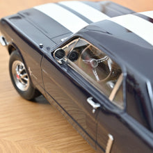 Load image into Gallery viewer, Norev 1/18 Ford Mustang Coupe 1966 Nightmist Blue Metallic 182805