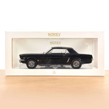 Load image into Gallery viewer, Norev 1/18 Ford Mustang Coupe 1966 Nightmist Blue Metallic 182805