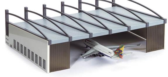 ヘルパ　エアポートハンガー　519762 Herpa 1/500 Airport Hanger Kit 519762 – Burbank's House of Hobbies