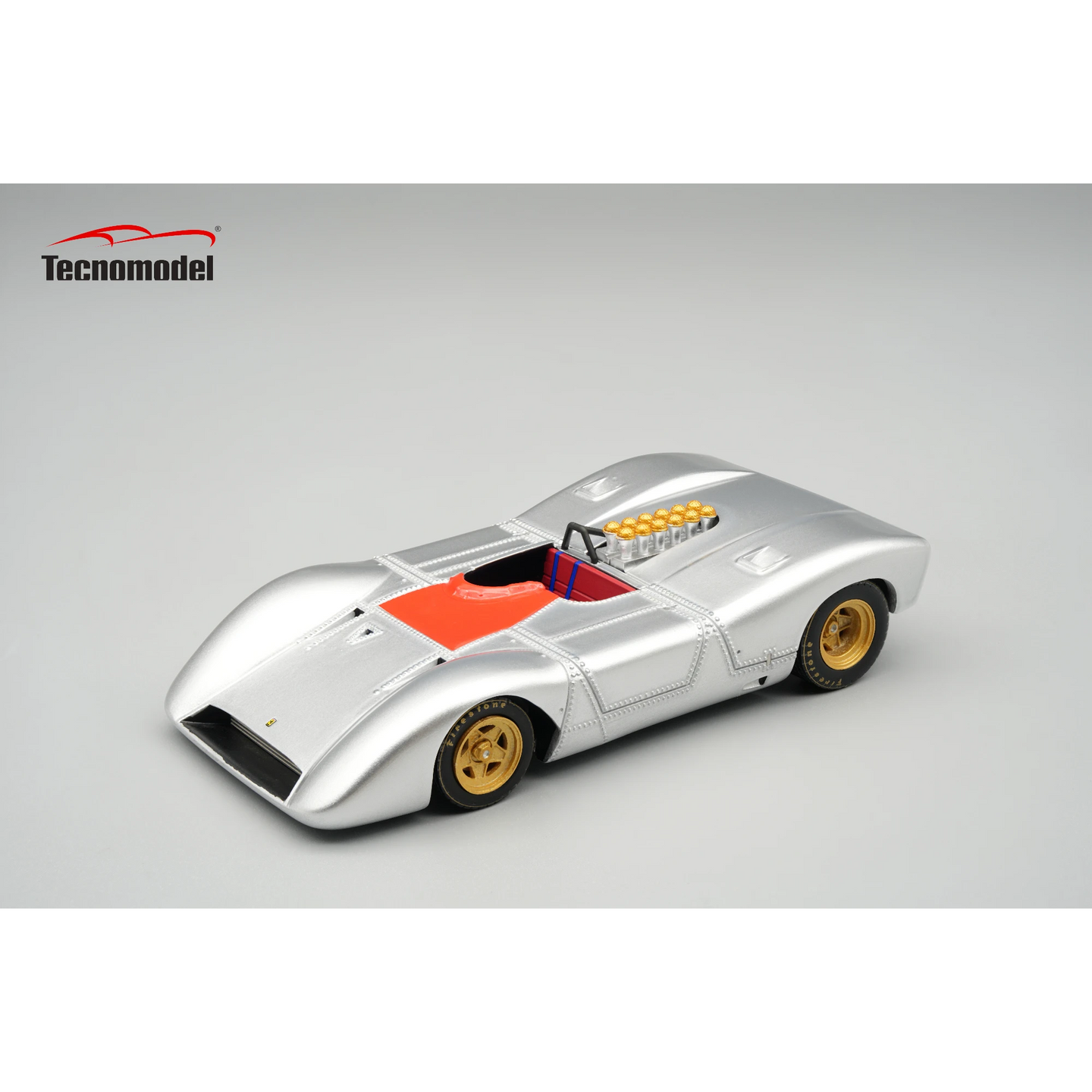 Tecnomodel 1/43 Ferrari 612 Can-Am (Press Car)Aluminum Matte 1968 Tecnomodel 1/43 Ferrari 612 Can-Am (Press Car)Aluminum Matte 1968
