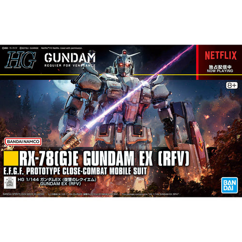 Bandai 1/144 #255 Requiem For Vengeance RX-78[G]E Gundam EX [RFV] 5066701